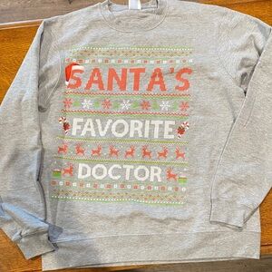 Port and Company Gray and Red Hoodies Soft Cotton Blend